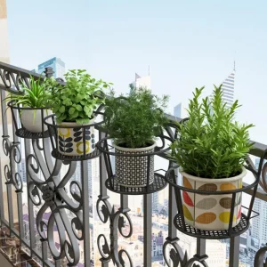 1PC Iron Art Hanging Baskets